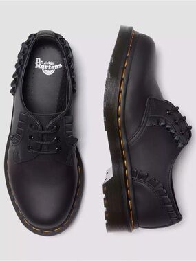 Dr Martens 1461 Frill Napa Soft Leather Oxford